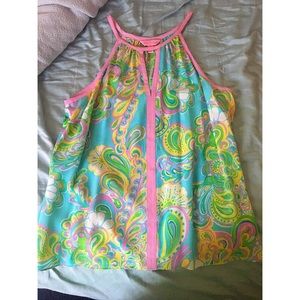 Lilly Pulitzer 100% silk Top - M